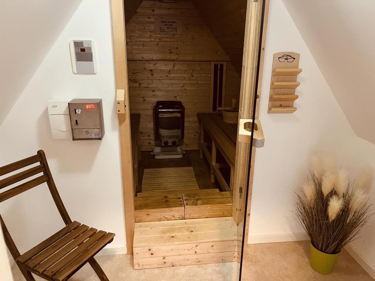 Ferienwohnung De Windroos Born Luaran gambar